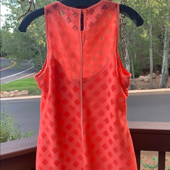 Nanette Lepore Peach Blouse, Sz 4 - Picture 2 of 4